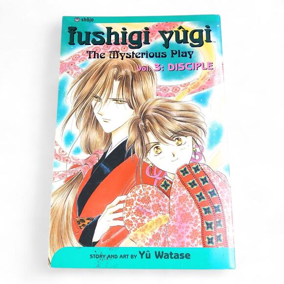 Fushigi Yugi The Mysterious Play Manga Lot Vol 1-4 English Yu Watase Used - Picture 5 of 6